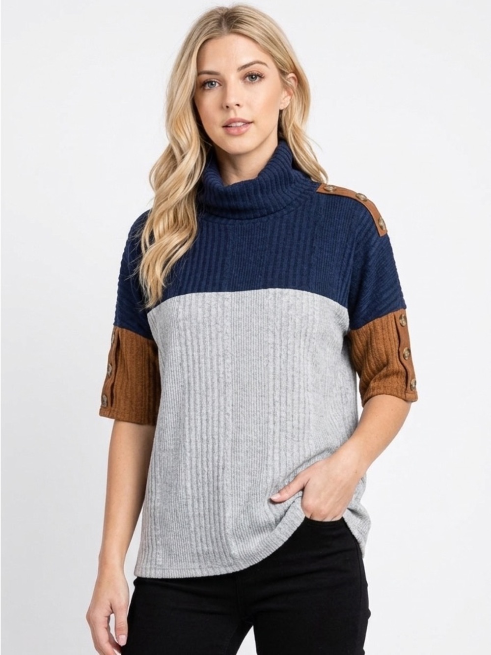 A.U.W XLarge adorable turtleneck sweater